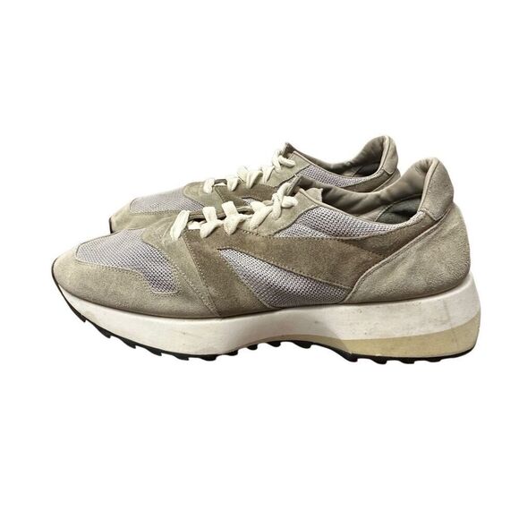 $695 Men's FEAR OF GOD Lace-Up Runner Sneakers Sabbia 42 US  Made in Italy - Picture 1 of 11
